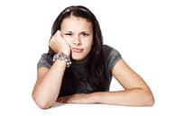 Worried student 