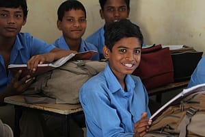 kids in class